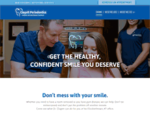 Tablet Screenshot of clagettperio.com